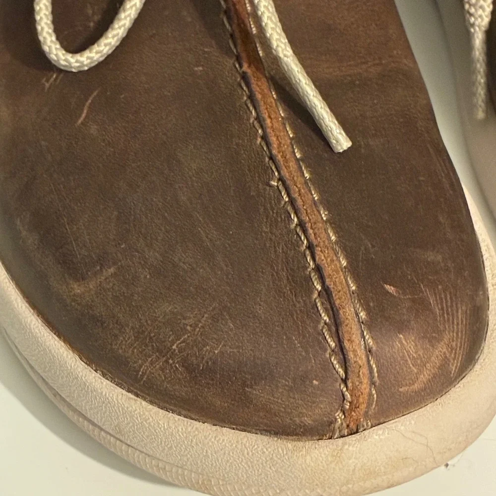 Clarks Collection Mens Size 9 Extreme Comfort Brown Leather Chukka Boots